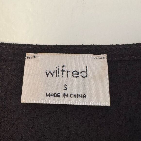 Aritzia Wilfred Macee Peplum Top Size Small - Picture 5 of 7